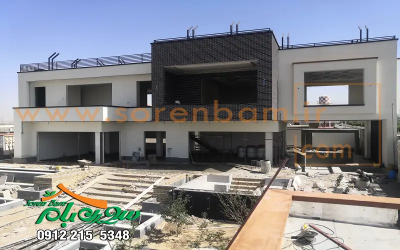 محوطه در حال ساخت